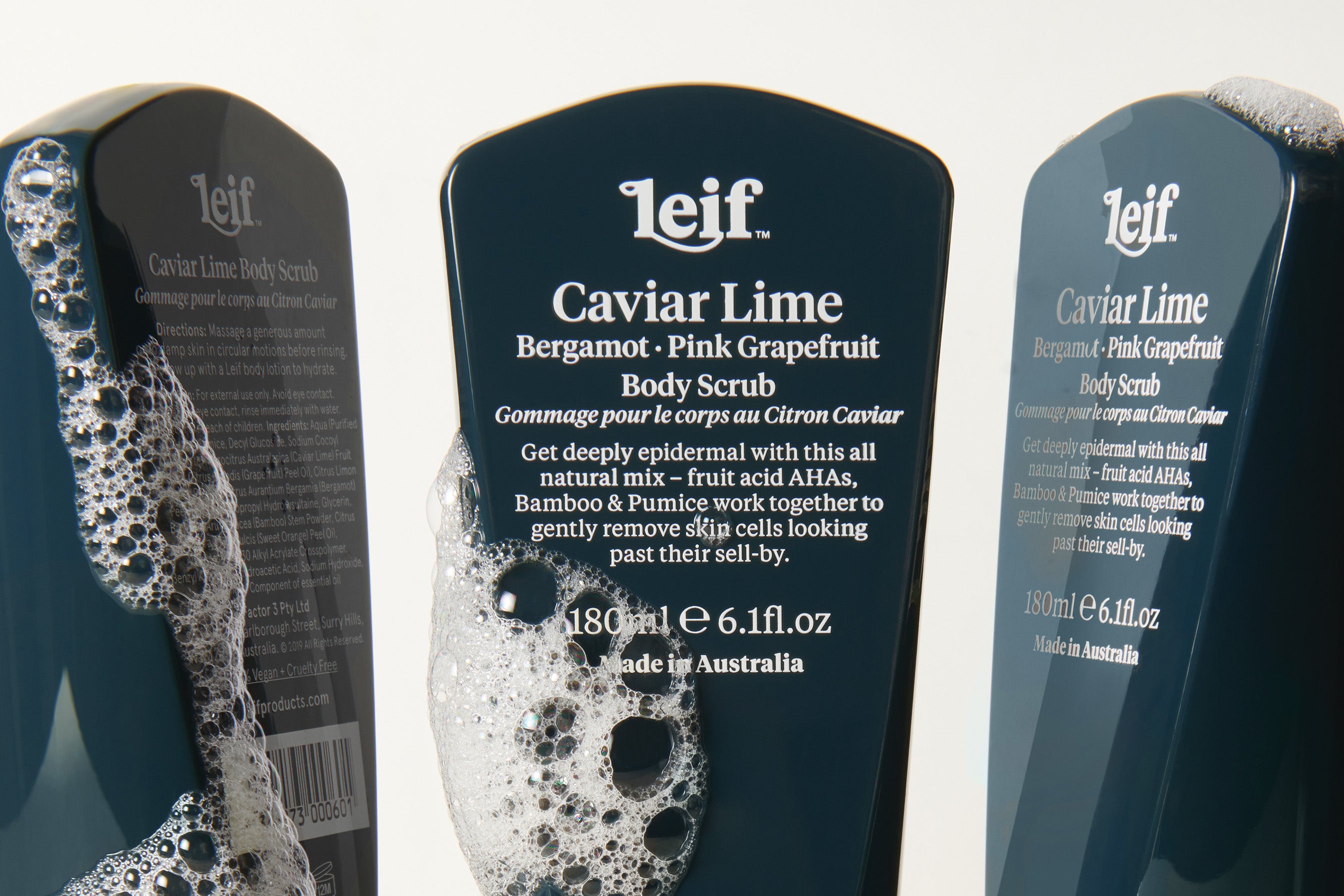 Leif Caviar Lime Body Scrub
