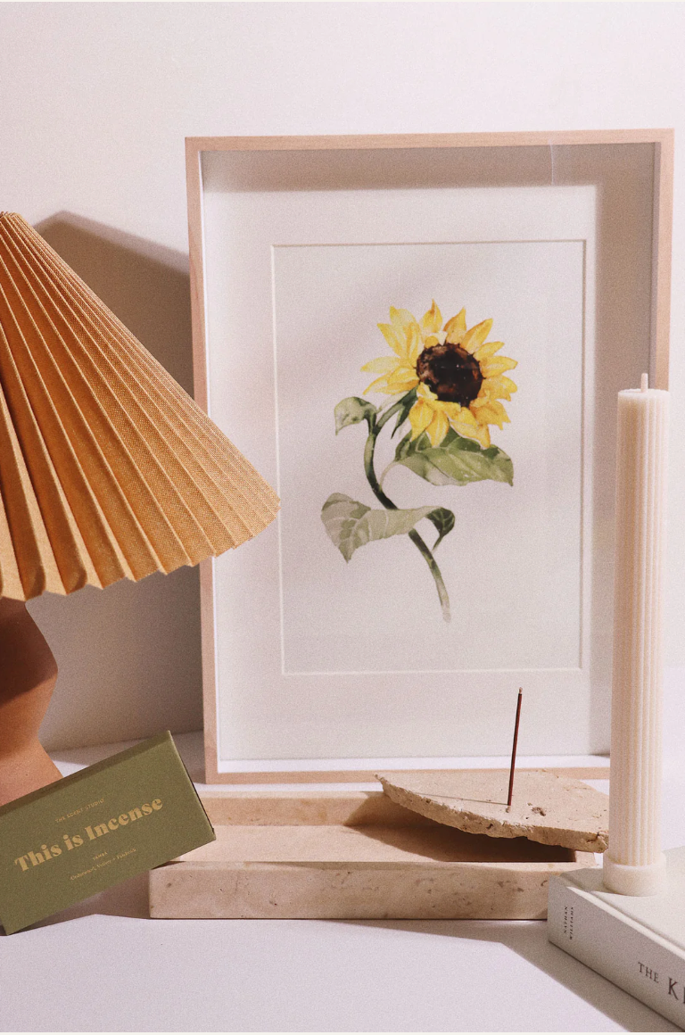 Brigitte May Sunflower Print