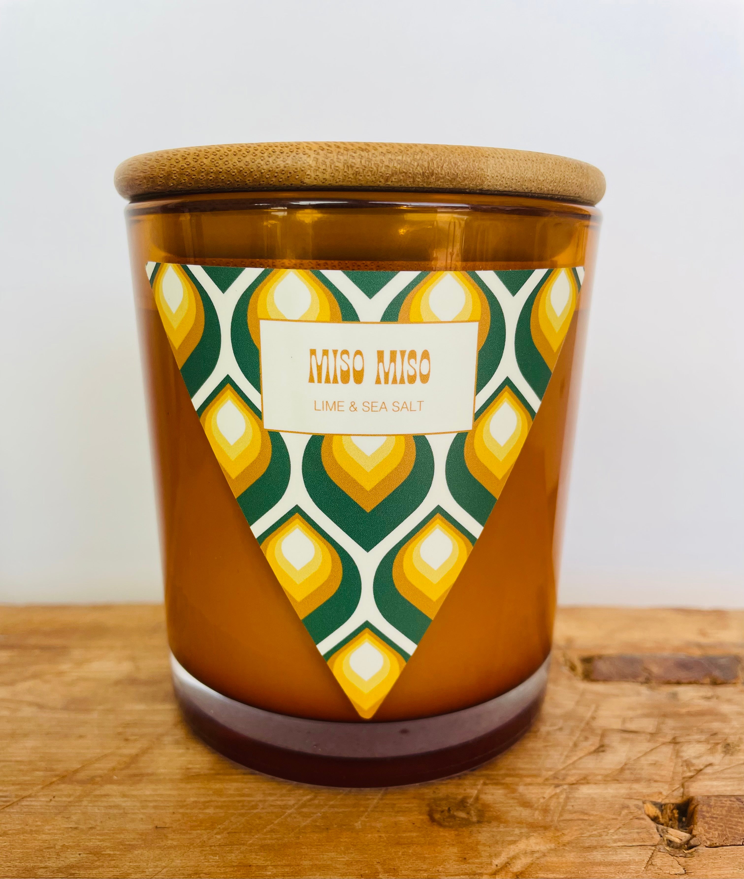 Miso Miso Scented Candle - Lime and Sea Salt