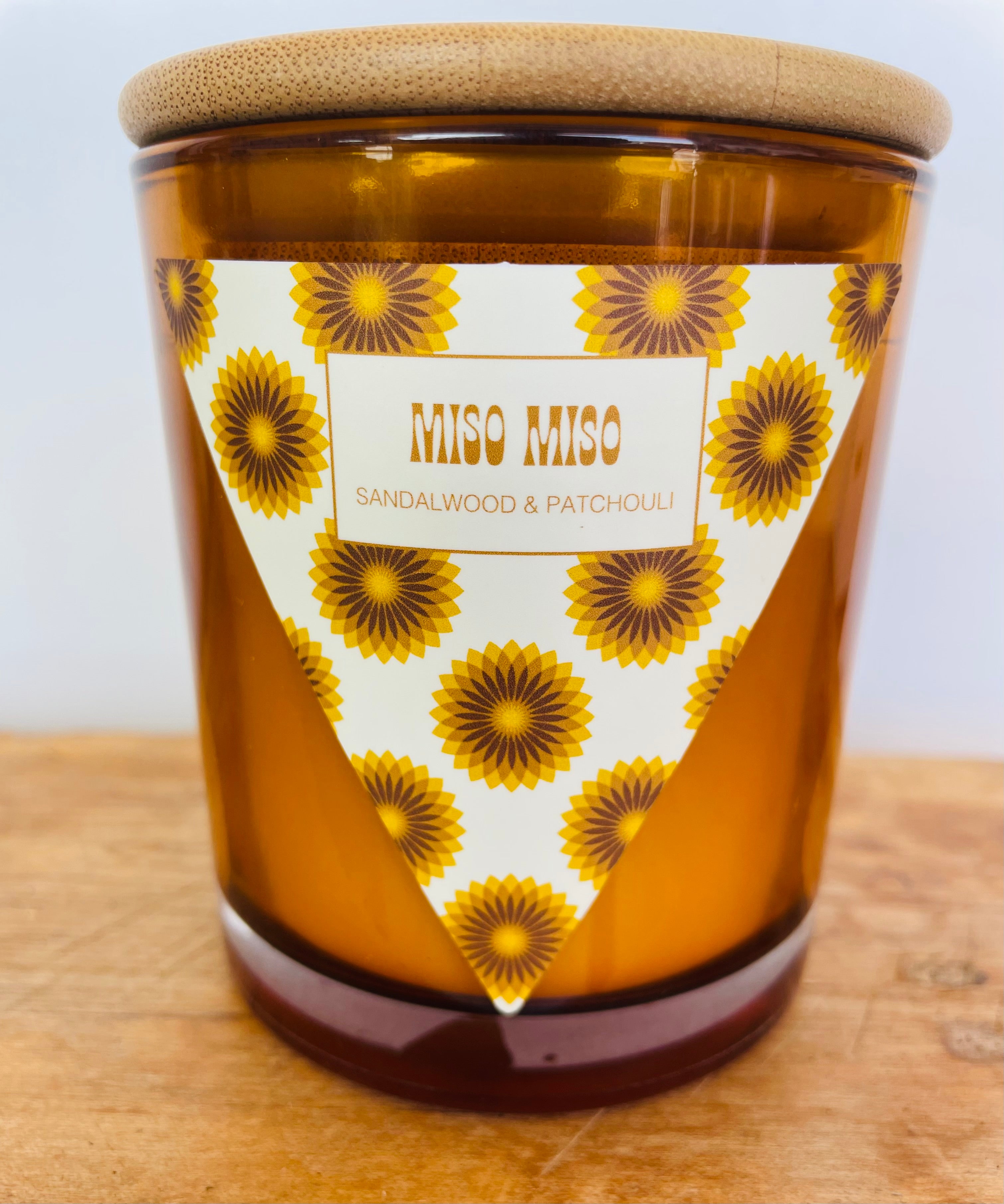 Miso Miso Scented Candle - Sandalwood & Patchouli