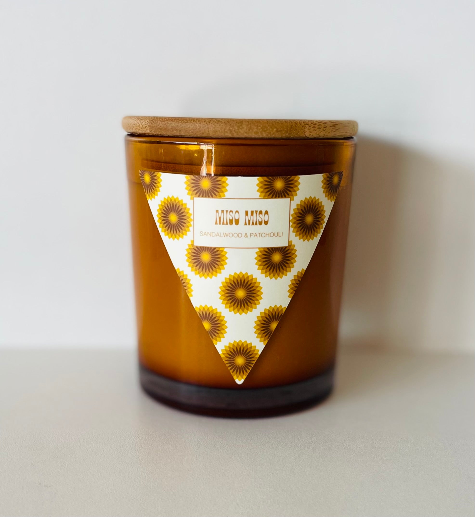 Miso Miso Scented Candle - Sandalwood & Patchouli