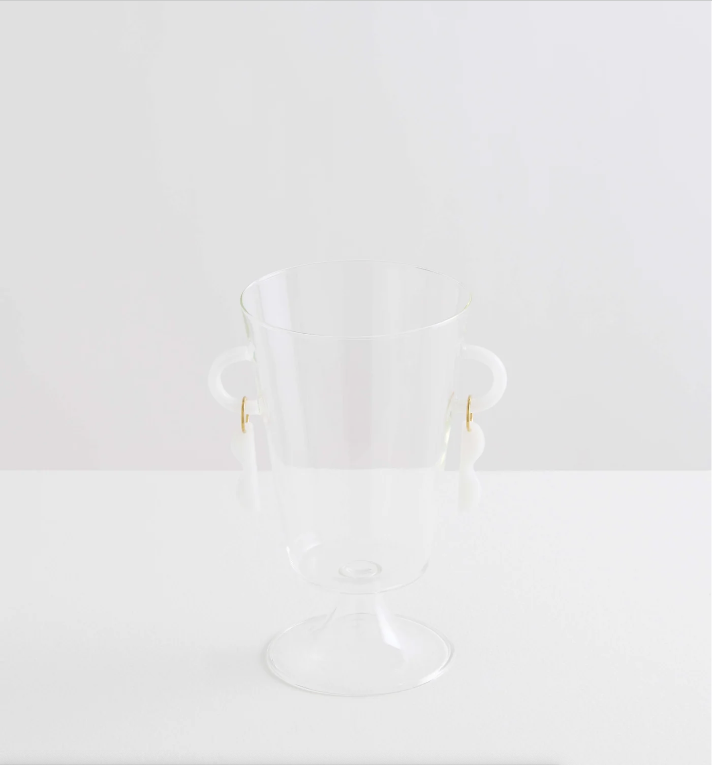 Maison Balzac The Happy Vase - Clear & Opaque white